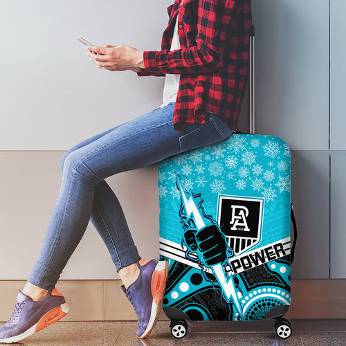 custom-port-adelaide-football-christmas-luggage-cover-merry-xmas-2023-mix-aboriginal-art