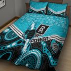 custom-port-adelaide-football-christmas-quilt-bed-set-merry-xmas-2023-mix-aboriginal-art