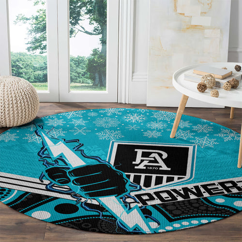 custom-port-adelaide-football-christmas-round-carpet-merry-xmas-2023-mix-aboriginal-art