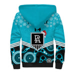 custom-port-adelaide-football-christmas-sherpa-hoodie-merry-xmas-2023-mix-aboriginal-art