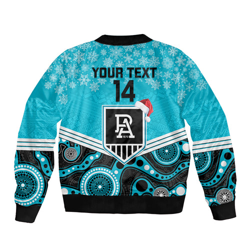 custom-port-adelaide-football-christmas-sleeve-zip-bomber-jacket-merry-xmas-2023-mix-aboriginal-art