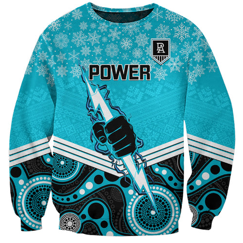 custom-port-adelaide-football-christmas-sweatshirt-merry-xmas-2023-mix-aboriginal-art
