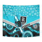 custom-port-adelaide-football-christmas-tapestry-merry-xmas-2023-mix-aboriginal-art