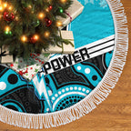 port-adelaide-football-christmas-tree-skirt-merry-xmas-2023-mix-aboriginal-art