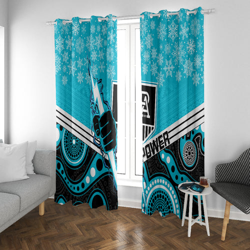 custom-port-adelaide-football-christmas-window-curtain-merry-xmas-2023-mix-aboriginal-art