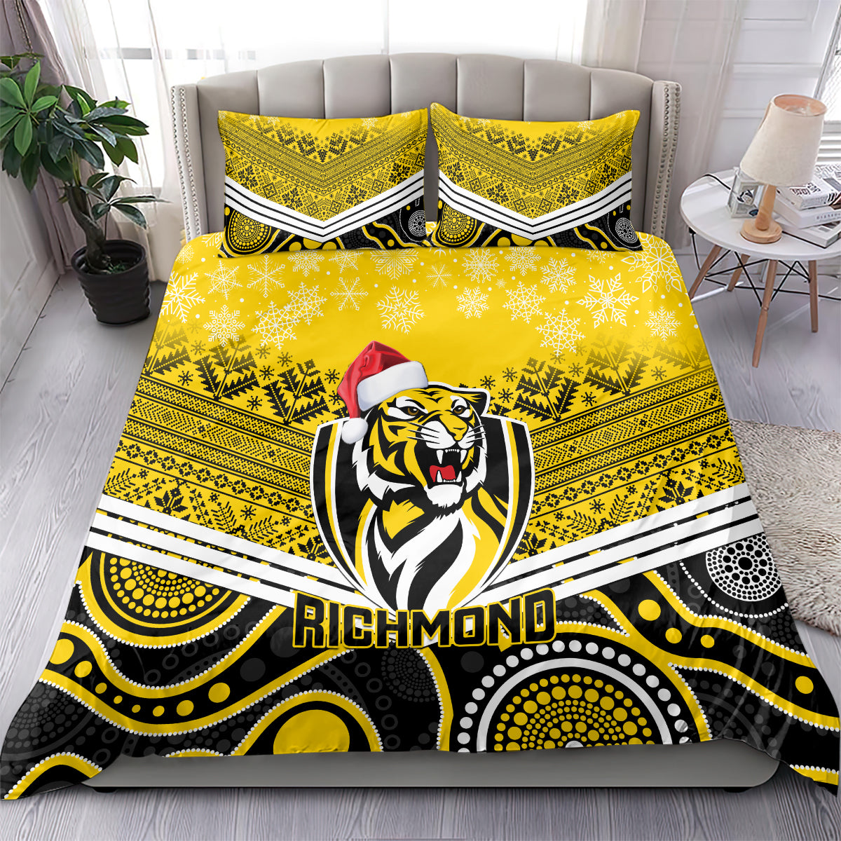 custom-richmond-football-christmas-bedding-set-merry-xmas-2023-mix-aboriginal-art