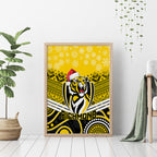 custom-richmond-football-christmas-canvas-wall-art-merry-xmas-2023-mix-aboriginal-art