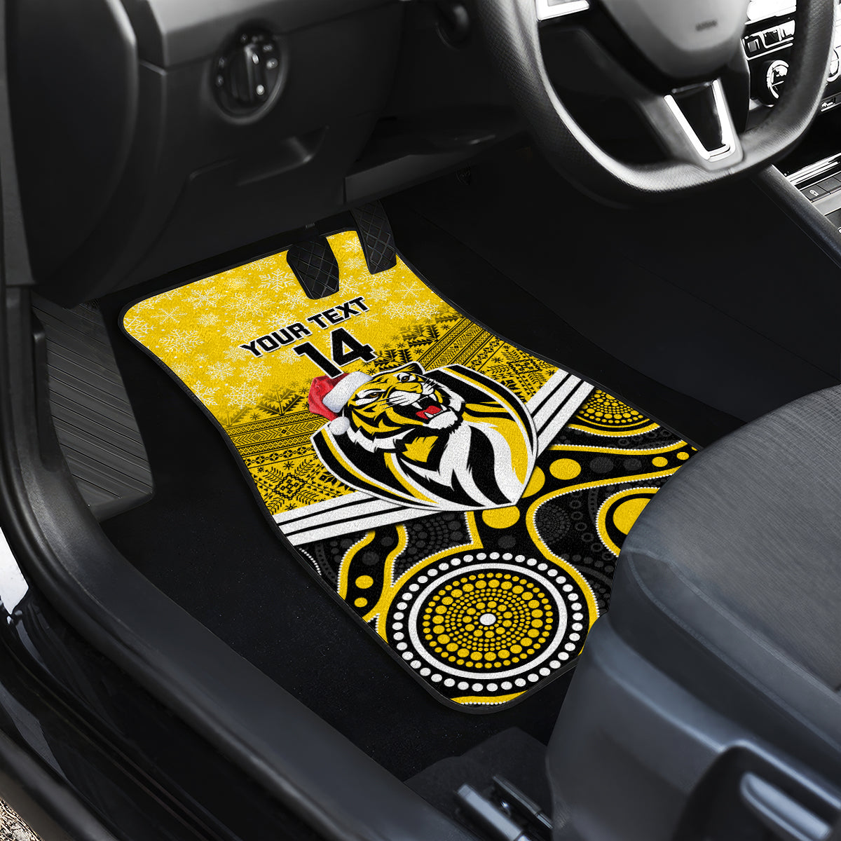 custom-richmond-football-christmas-car-mats-merry-xmas-2023-mix-aboriginal-art