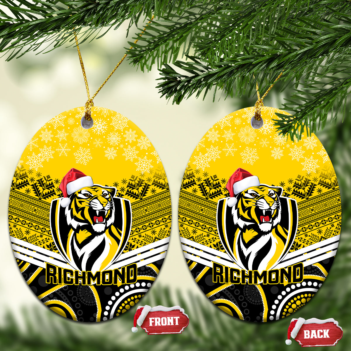 richmond-football-christmas-ceramic-ornament-merry-xmas-2023-mix-aboriginal-art