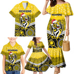 custom-richmond-football-christmas-family-matching-mermaid-dress-and-hawaiian-shirt-merry-xmas-2023-mix-aboriginal-art