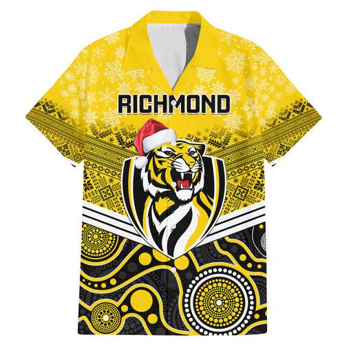 custom-richmond-football-christmas-family-matching-mermaid-dress-and-hawaiian-shirt-merry-xmas-2023-mix-aboriginal-art