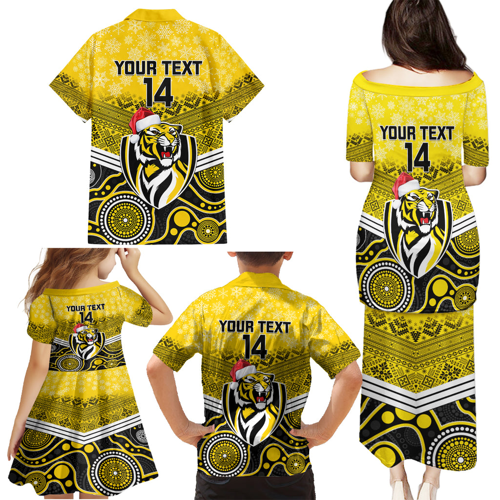 custom-richmond-football-christmas-family-matching-puletasi-dress-and-hawaiian-shirt-merry-xmas-2023-mix-aboriginal-art
