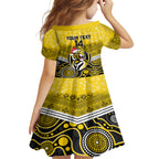 custom-richmond-football-christmas-family-matching-short-sleeve-bodycon-dress-and-hawaiian-shirt-merry-xmas-2023-mix-aboriginal-art
