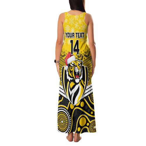 custom-richmond-football-christmas-family-matching-tank-maxi-dress-and-hawaiian-shirt-merry-xmas-2023-mix-aboriginal-art