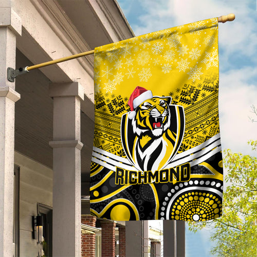 custom-richmond-football-christmas-garden-flag-merry-xmas-2023-mix-aboriginal-art