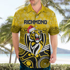 custom-richmond-football-christmas-hawaiian-shirt-merry-xmas-2023-mix-aboriginal-art