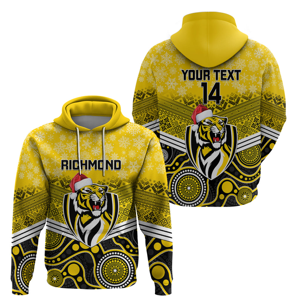 custom-richmond-football-christmas-hoodie-merry-xmas-2023-mix-aboriginal-art
