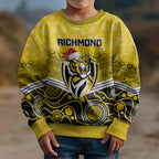 custom-richmond-football-christmas-kid-ugly-christmas-sweater-merry-xmas-2023-mix-aboriginal-art