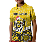 custom-richmond-football-christmas-kid-polo-shirt-merry-xmas-2023-mix-aboriginal-art