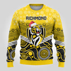 custom-richmond-football-christmas-ugly-christmas-sweater-merry-xmas-2023-mix-aboriginal-art