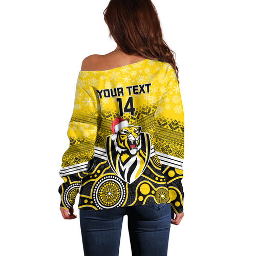custom-richmond-football-christmas-off-shoulder-sweater-merry-xmas-2023-mix-aboriginal-art