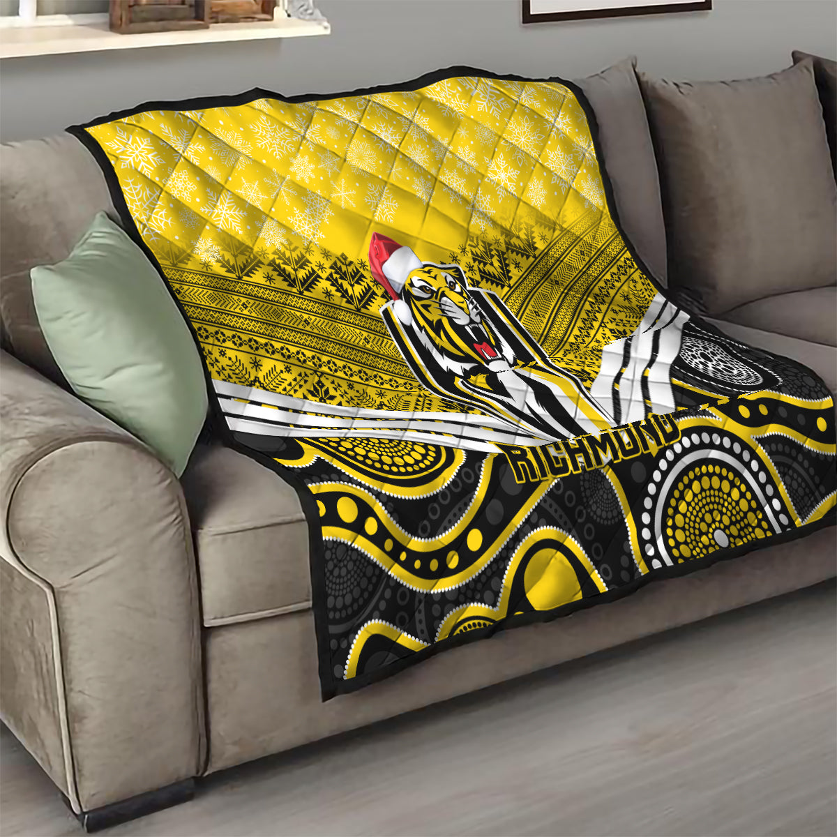 custom-richmond-football-christmas-quilt-merry-xmas-2023-mix-aboriginal-art