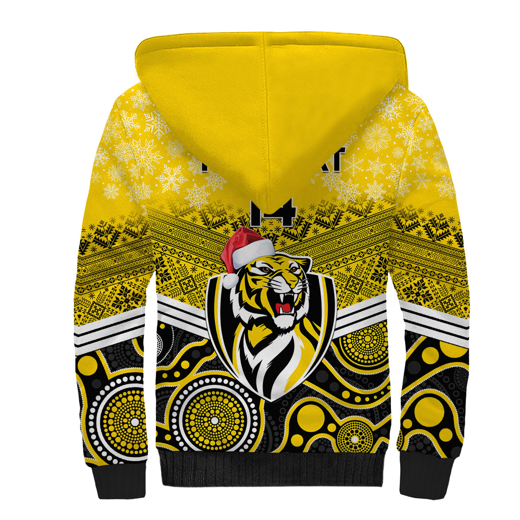 custom-richmond-football-christmas-sherpa-hoodie-merry-xmas-2023-mix-aboriginal-art