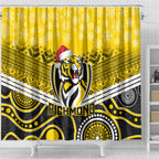 custom-richmond-football-christmas-shower-curtain-merry-xmas-2023-mix-aboriginal-art