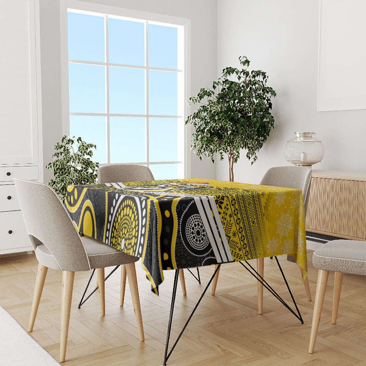 custom-richmond-football-christmas-tablecloth-merry-xmas-2023-mix-aboriginal-art