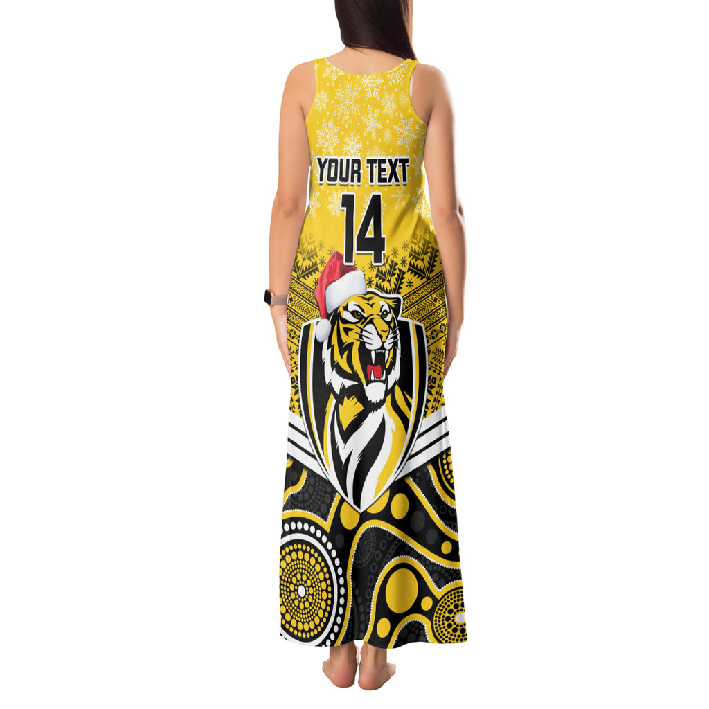 custom-richmond-football-christmas-tank-maxi-dress-merry-xmas-2023-mix-aboriginal-art
