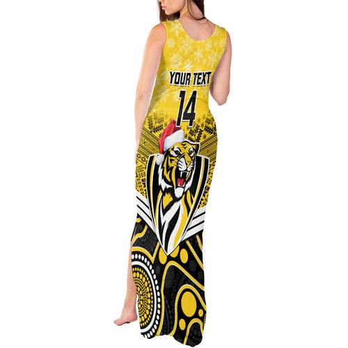 custom-richmond-football-christmas-tank-maxi-dress-merry-xmas-2023-mix-aboriginal-art