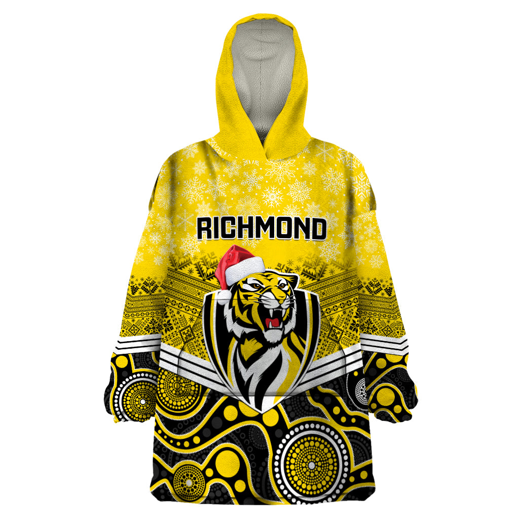 custom-richmond-football-christmas-wearable-blanket-hoodie-merry-xmas-2023-mix-aboriginal-art