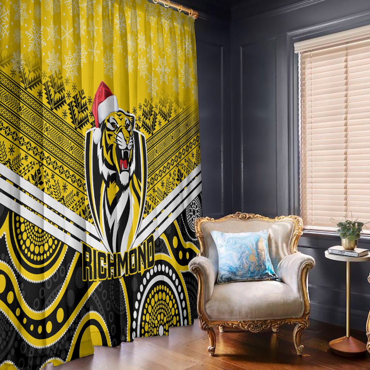 custom-richmond-football-christmas-window-curtain-merry-xmas-2023-mix-aboriginal-art