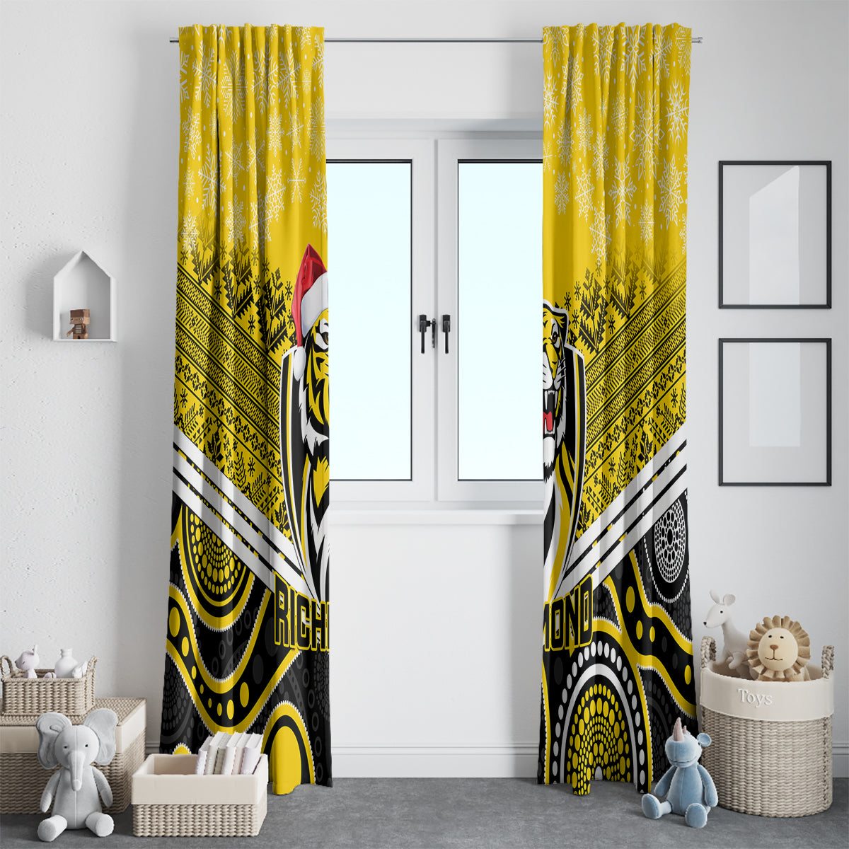 custom-richmond-football-christmas-window-curtain-merry-xmas-2023-mix-aboriginal-art