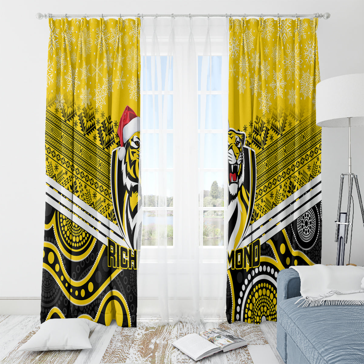 custom-richmond-football-christmas-window-curtain-merry-xmas-2023-mix-aboriginal-art