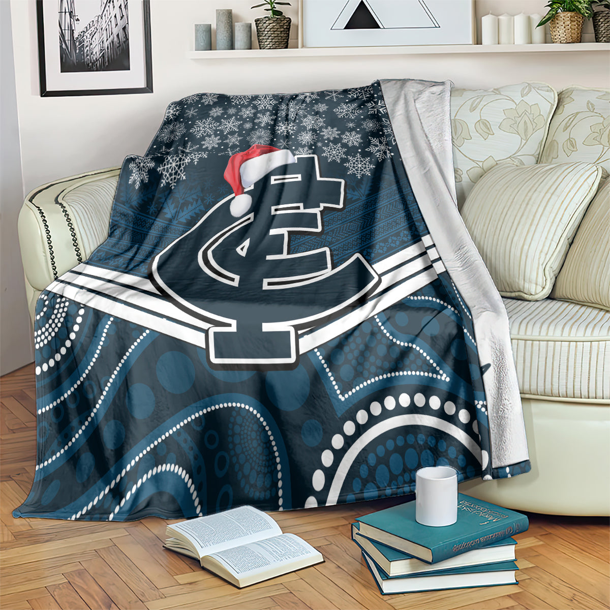 custom-blues-football-christmas-blanket-merry-xmas-2023-mix-aboriginal-art