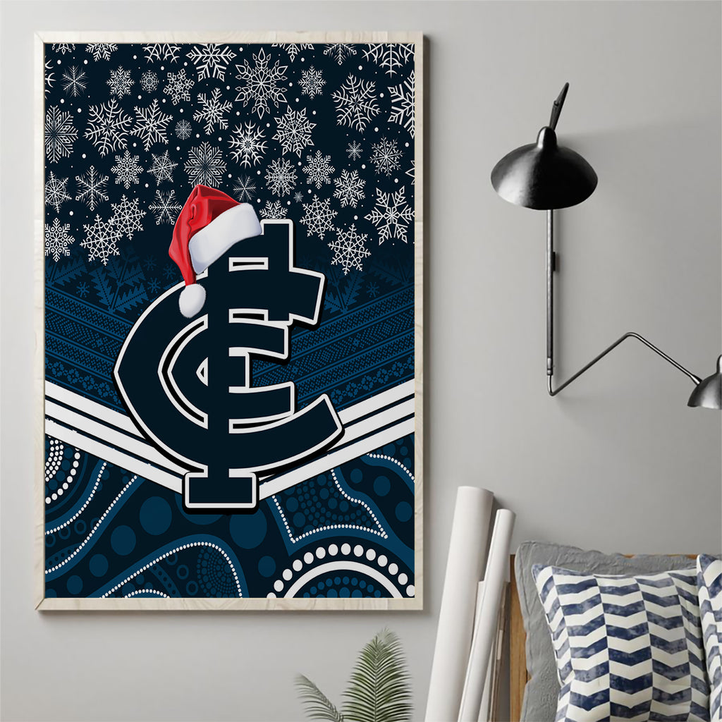 custom-blues-football-christmas-canvas-wall-art-merry-xmas-2023-mix-aboriginal-art