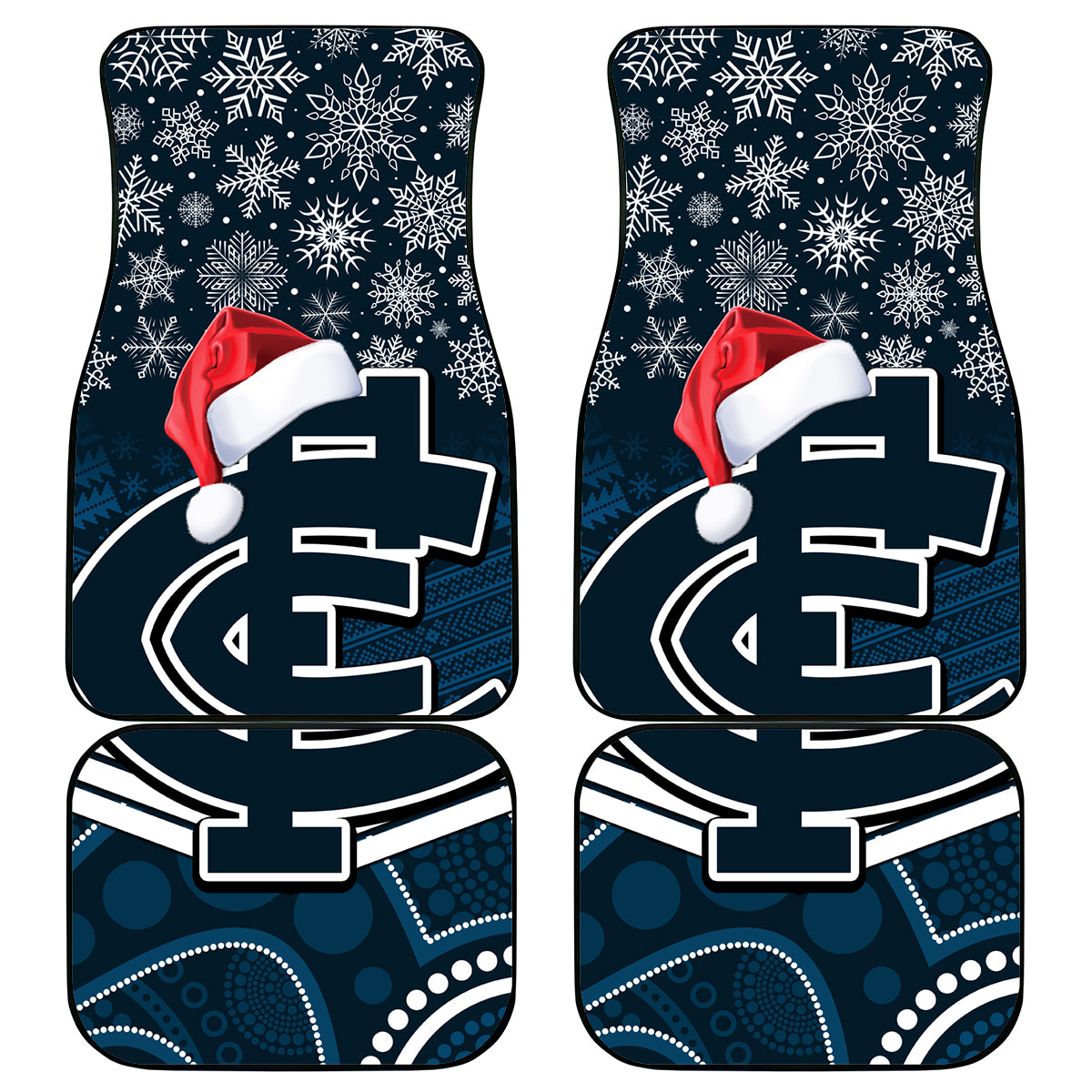 custom-blues-football-christmas-car-mats-merry-xmas-2023-mix-aboriginal-art