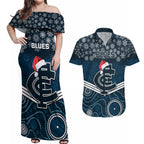 custom-blues-football-christmas-couples-matching-off-shoulder-maxi-dress-and-hawaiian-shirt-merry-xmas-2023-mix-aboriginal-art