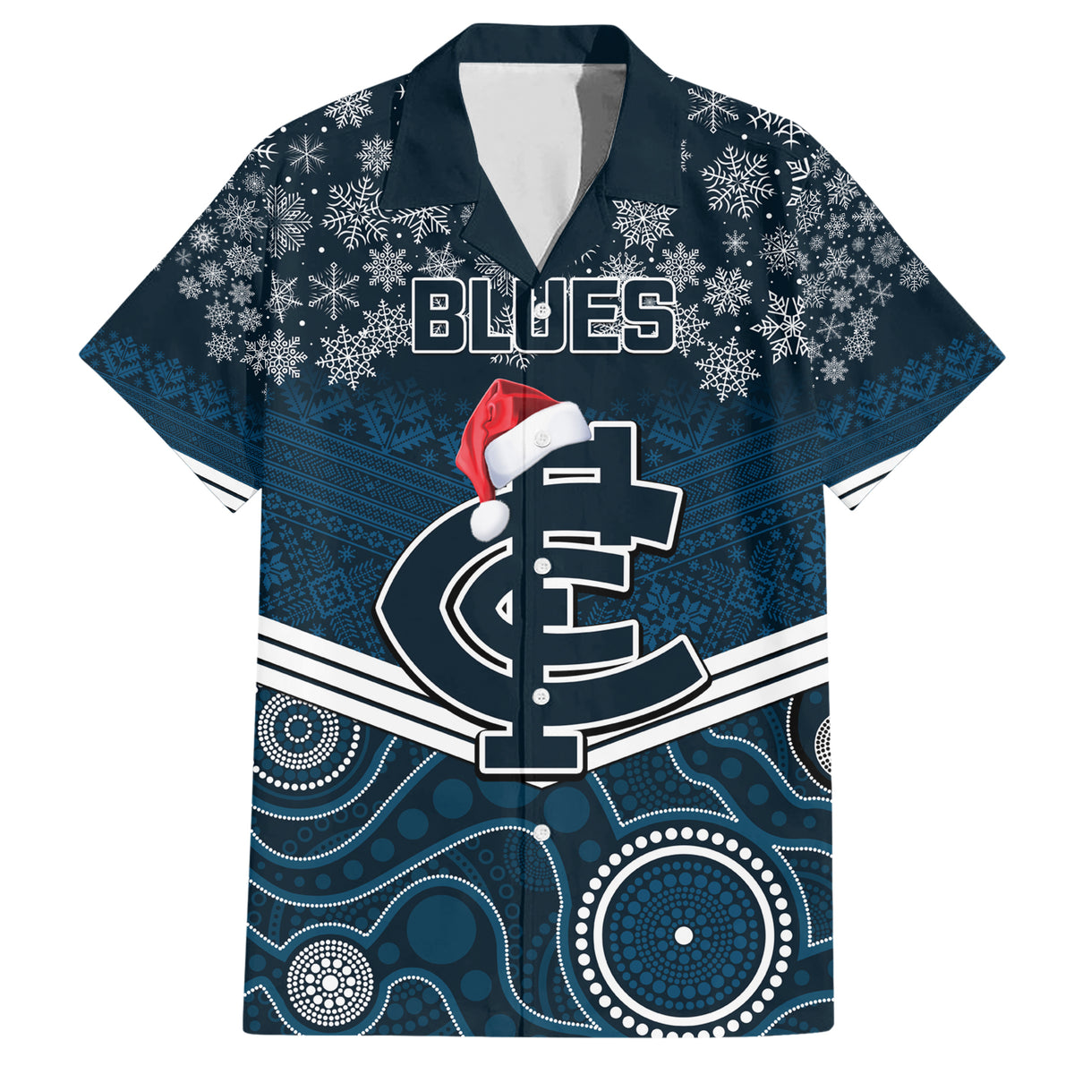 custom-blues-football-christmas-hawaiian-shirt-merry-xmas-2023-mix-aboriginal-art