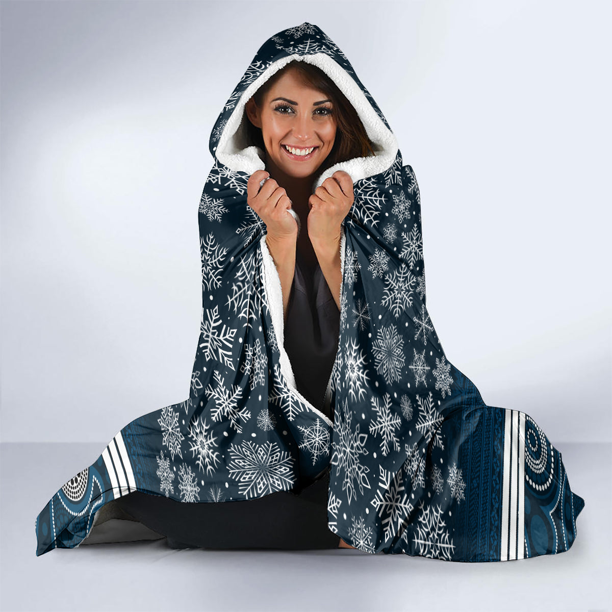 custom-blues-football-christmas-hooded-blanket-merry-xmas-2023-mix-aboriginal-art
