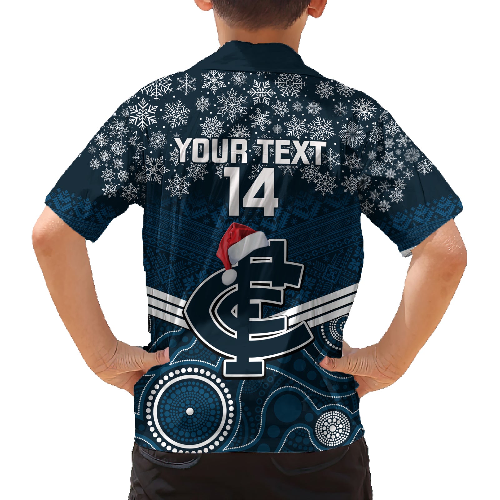 custom-blues-football-christmas-kid-hawaiian-shirt-merry-xmas-2023-mix-aboriginal-art