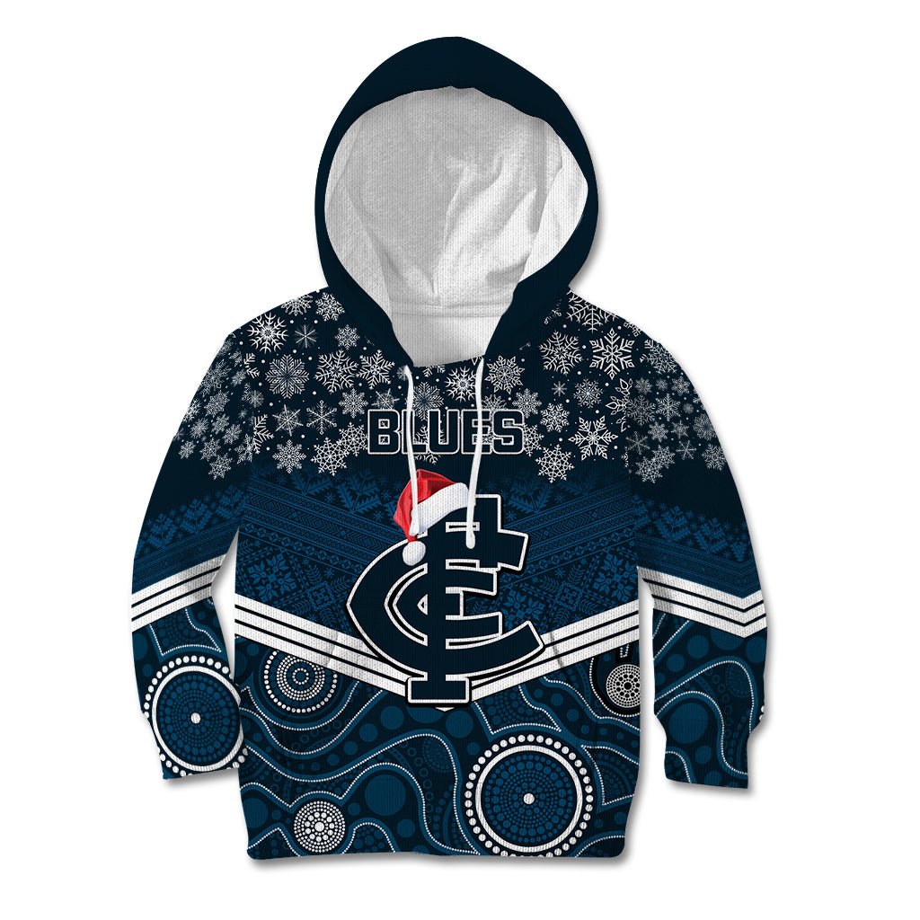 custom-blues-football-christmas-kid-hoodie-merry-xmas-2023-mix-aboriginal-art