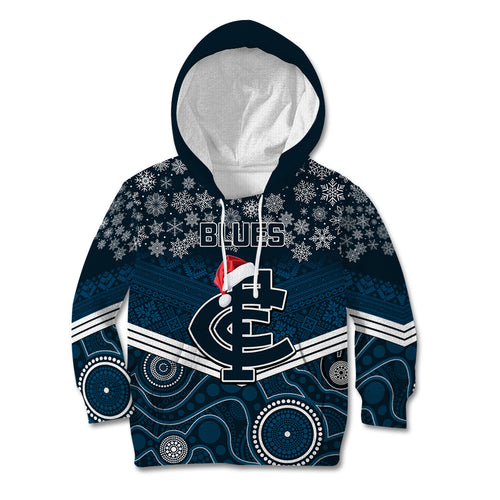 custom-blues-football-christmas-kid-hoodie-merry-xmas-2023-mix-aboriginal-art