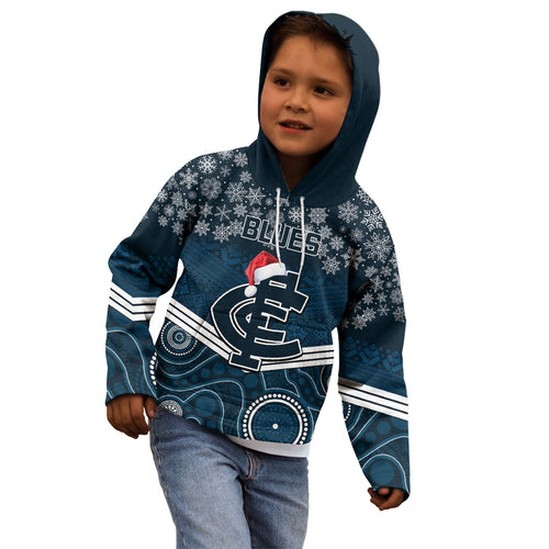 custom-blues-football-christmas-kid-hoodie-merry-xmas-2023-mix-aboriginal-art