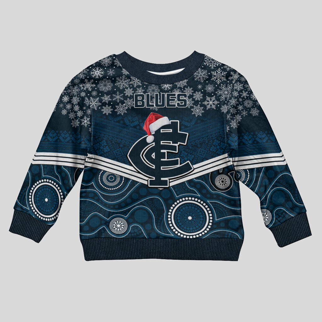 custom-blues-football-christmas-kid-ugly-christmas-sweater-merry-xmas-2023-mix-aboriginal-art