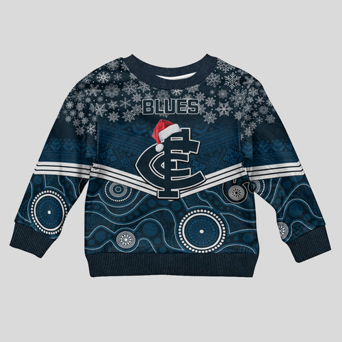 custom-blues-football-christmas-kid-ugly-christmas-sweater-merry-xmas-2023-mix-aboriginal-art