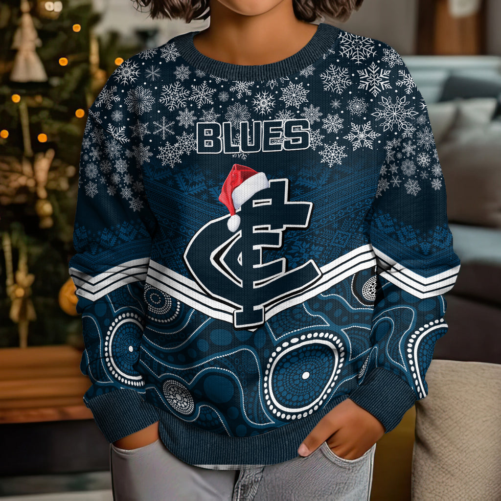custom-blues-football-christmas-kid-ugly-christmas-sweater-merry-xmas-2023-mix-aboriginal-art