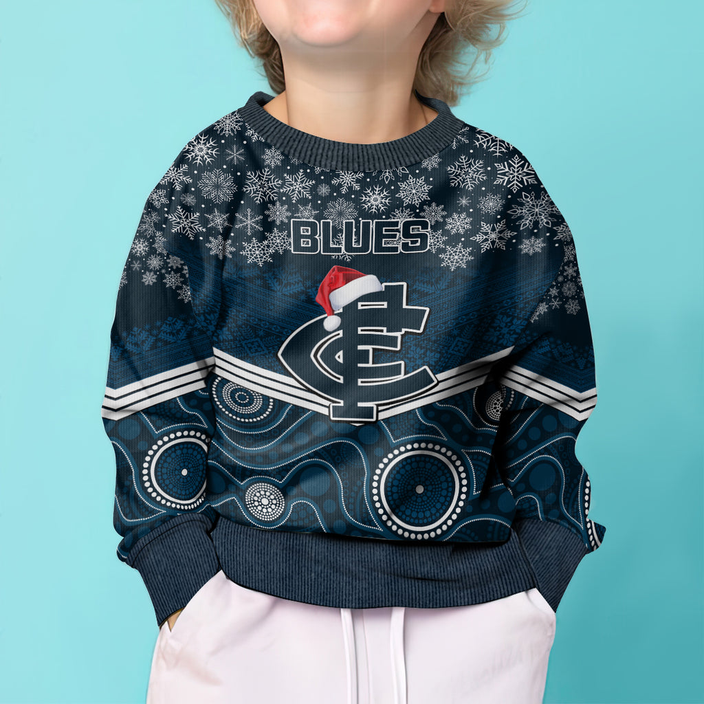 custom-blues-football-christmas-kid-ugly-christmas-sweater-merry-xmas-2023-mix-aboriginal-art
