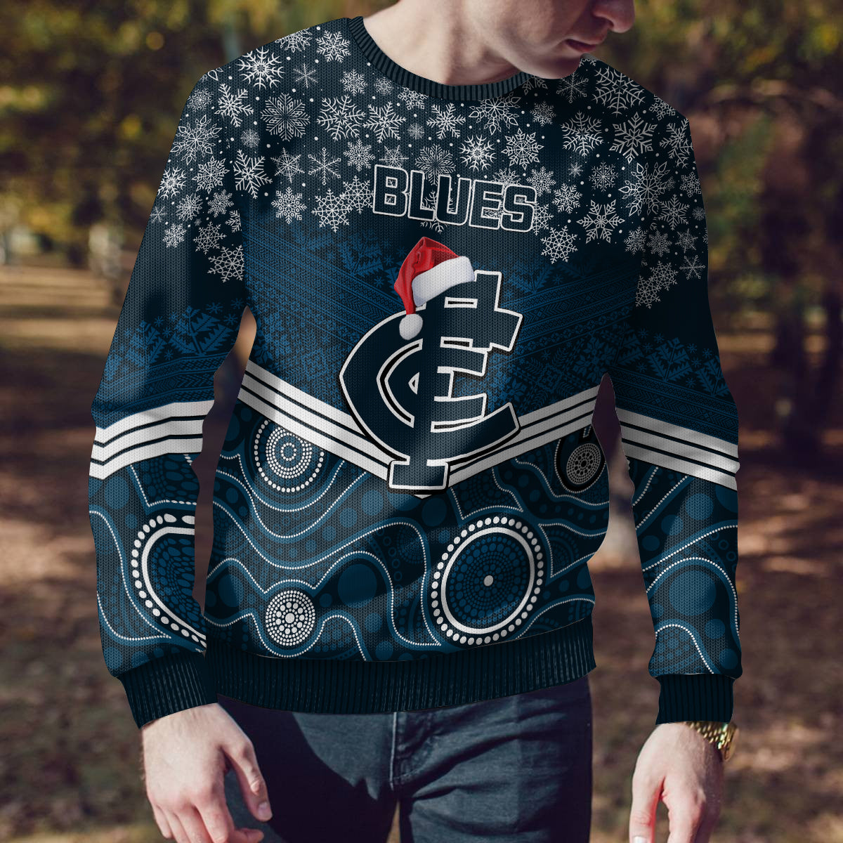 custom-blues-football-christmas-ugly-christmas-sweater-merry-xmas-2023-mix-aboriginal-art